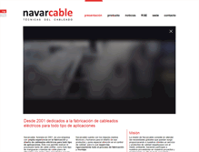 Tablet Screenshot of navarcable.com